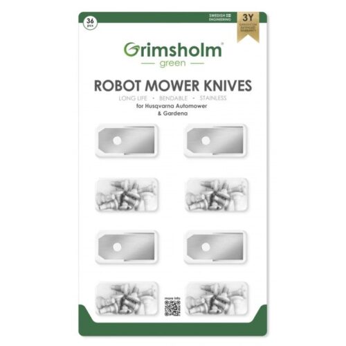 Grimsholm Reservekniv til Husqvarna/Gardena 36-pk. – 7350076761057