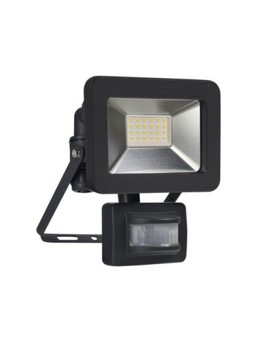 Gripo Floodlight LED 20W with Quick Connector and sensor, Black – 5711804019970