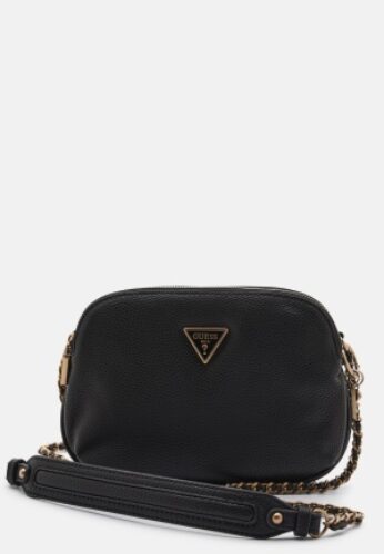 Guess Becci Double Zip Crossbody BLA Black One size – 0190231724278