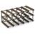 Hahn Vinstativ Påbyggingsbart 15 flasker Dark oak – 5029237000022