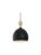 Halo Design Dueodde Pendant Ø24, Black – 5705639742882