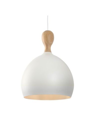 Halo Design Dueodde Pendant Ø30, White – 5705639742936