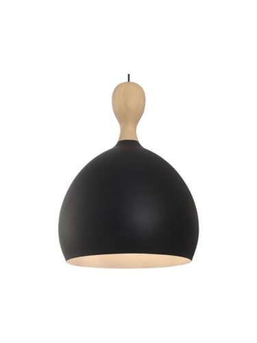 Halo Design Dueodde Pendant Ø39, Black – 5705639742905