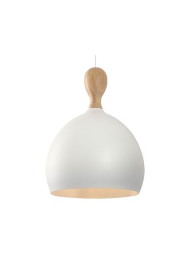 Halo Design Dueodde Pendant Ø39, White – 5705639742943