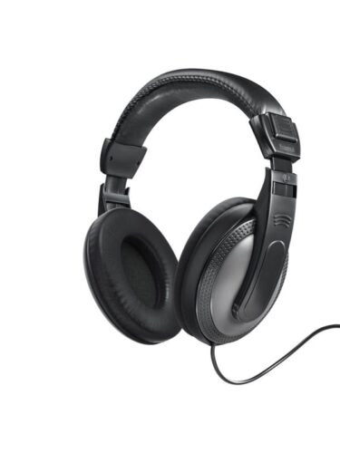 Hama Headphone Shell Over-Ear Wired Black – 4047443483652