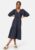 Happy Holly Balloon Sleeve Cotton Dress Dark blue 44/46 – 7333340236055
