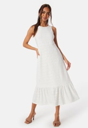 Happy Holly Broderie Anglaise Dress Offwhite 36/38 – 7333340301258