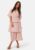 Happy Holly Butterfly Sleeve Flounce Dress Dusty pink 32/34 – 7333340308486