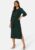 Happy Holly Caroline Rib Dress Dark green 32/34 – 7333340246474