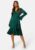 Happy Holly Cora Wrap Dress Dark green 44/46 – 7333340251348