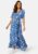 Happy Holly Ellinor long dress Blue / Patterned 32/34 – 7333340235737
