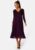 Happy Holly Henley Dress Plum 40/42 – 7333340175880