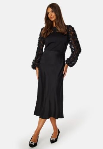 Happy Holly Mesh Sleeve Top Black 48/50 – 7333340266212