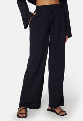 Happy Holly Paulette wide trousers Navy 48/50 – 7333340291818