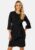 Happy Holly Petra tie dress Black 40/42 – 7333340210079
