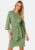 Happy Holly Petra tie dress Dusty green 36/38 – 7333340210000
