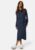 Happy Holly Soft Tie Dress Dark blue 44/46 – 7333340311073