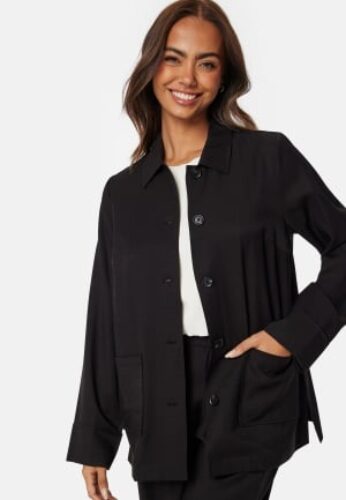 Happy Holly Stefanie Relaxed Jacket Black 52/54 – 7333340279649