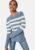 Happy Holly Striped O-neck Knitted Sweater Blue/Striped 32/34 – 7333340285558