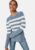Happy Holly Striped O-neck Knitted Sweater Blue/Striped 48/50 – 7333340285596