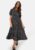 Happy Holly Tris Viscose Midi Dress Care Black/Patterned 32/34 – 7333340298763