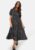 Happy Holly Tris Viscose Midi Dress Care Black/Patterned 48/50 – 7333340298800