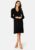 Happy Holly Viola button dress Black 32/34 – 7333340159637