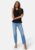 Happy Holly Wilima Short Sleeve Top Black 36/38 – 7333340285985