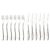 Hardanger Bestikk Julie forrettbestikk 12 deler, stål – 7058673950668