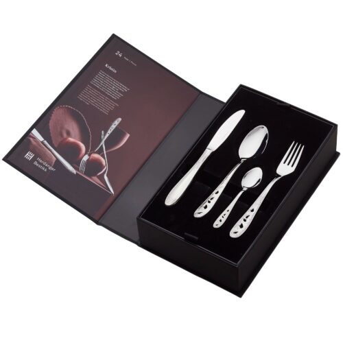 Hardanger Bestikk Kristin bestikksett 24 deler, stål – 7058673250799