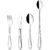 Hardanger Bestikk Nina barnebestikk, 4stk – 7058673350758