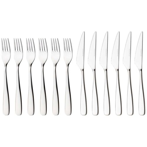 Hardanger Bestikk Tuva Biffsett 6 personer – 7058674750809