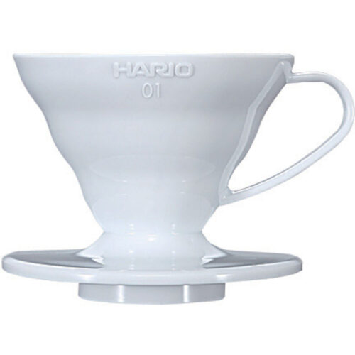Hario 1 Cup Dripper V60 Hvit keramikk – 4977642723115