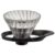 Hario 2 Cup Dripper V60 Glas m. sort – 4977642730137