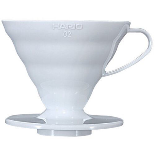 Hario 2 Cup Dripper V60 Hvit keramikk – 4977642723122