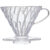 Hario 2 Cup Dripper V60 klar plast – 4977642730465
