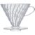 Hario 3 Cup Dripper V60 klar plast – 4977642730502