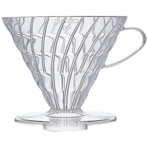 Hario 3 Cup Dripper V60 klar plast – 4977642730502