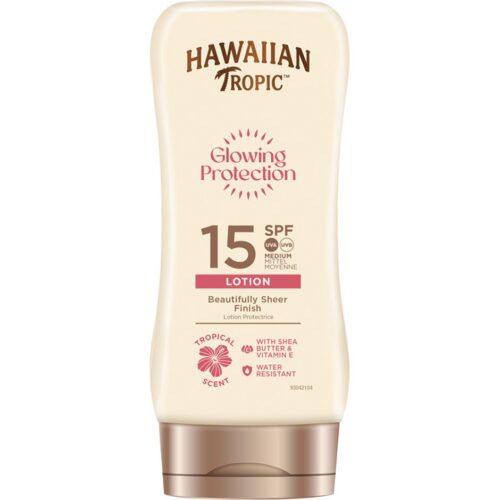 Hawaiian Tropic Glowing Protection Lotion SPF15 – 180 ml – 5099821001810