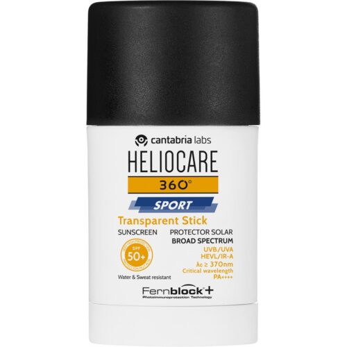 Heliocare 360º Sport Transparent Stick SPF 50+ – 25 g – 8470002024434