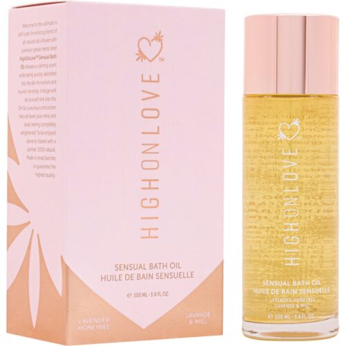 HighOnLove Bath Oil Lavender Honeybee 100 ml – 0628250123135