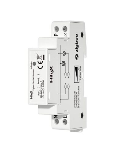 HiluX Zigbee DIN rail dimmer – 250w – 5714255007350