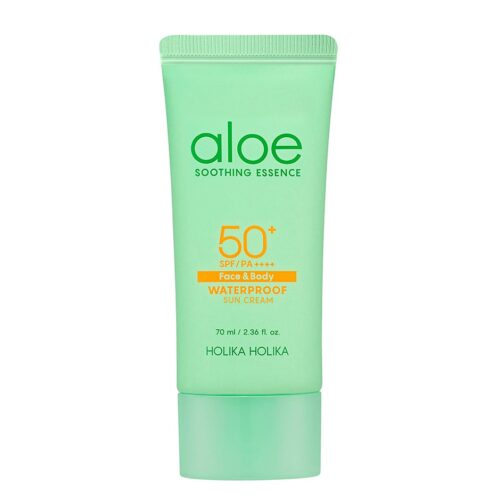 Holika Holika Aloe Soothing Essence Waterproof Sun Cream SPF 50+ – 70 ml – 8806334388850