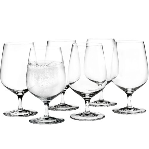 Holmegaard Cabernet Vannglass 36cl 6stk, Klar – 5706422490096