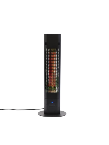 HORTUS Patio heater 1800 W floor model remote control soft touch black – 5705858717890