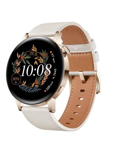 Huawei Watch GT 3 42mm Elegant – Classic White – 6941487229994