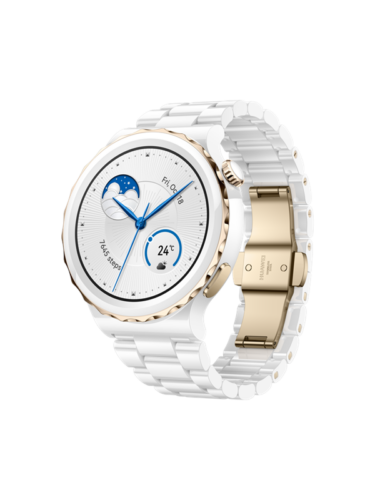 Huawei Watch GT 3 Pro Elite 43mm – keramisk klokkehus med keramisk rem – 6941487253746