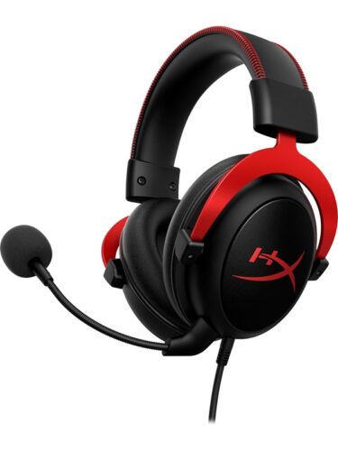 HyperX Cloud II Headset – Red – 0196188048436