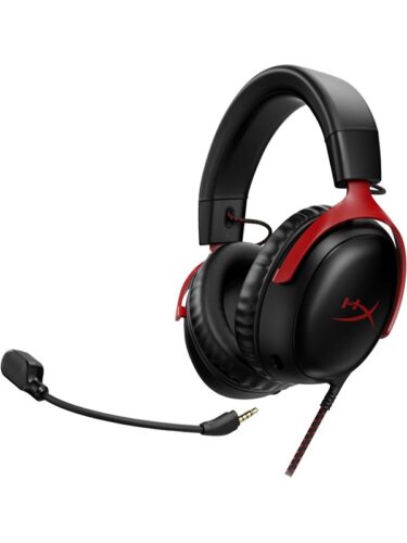 HyperX Cloud III – Black/Red – 0197029008237