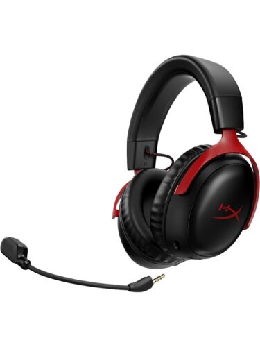 HyperX Cloud III Wireless – Black/Red – 0197029611734